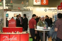 Reichlich Besucherandrang gab es auch bei Danfoss.
