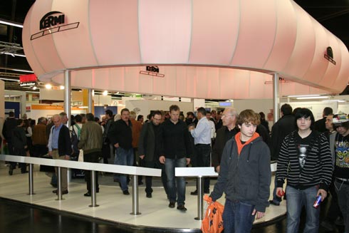 Kermi war auf der IFH in Nürnberg mit zwei Ständen...