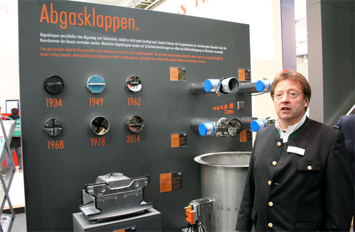 Die Entwicklung von der ersten Abgasklappe im Jahr...