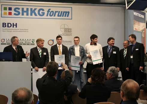 Der Wilo-Förderpreis Ost für Brandenburgs beste SHK-Auszubildende...