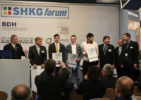 SHKG Leipzig 2007 - Der Wilo-Förderpreis Ost für Brandenburgs beste SHK-Auszubildende wurde auf der SHKG in Leipzig verliehen. 