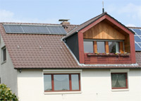 Deutschland liegt im EU-Vergleich beim Ausbau der Solarwärme.......