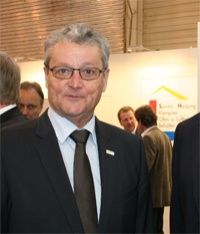 Manfred Stather, Präsident des Zentralverbandes Sanitär Heizung Klima (ZVSHK).