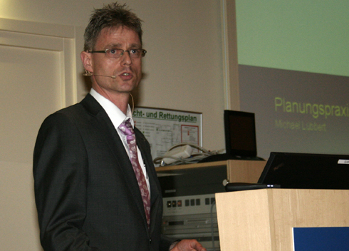 Dipl.-Ing. Michael Lübbert, Fachingenieur der Planungsgruppe...