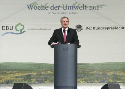 Bundespräsident Joachim Gauck eröffnete am 05. Juni...