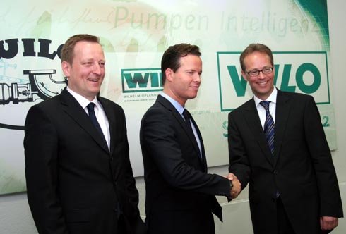 Alexander von Schweinitz (re), seit dem 1.Mai Ressort...