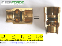 Neuer digitaler Magnet-Gasströmungswächter mit lageunabhängigem Schließfaktorgemäß TRGI 2008 und VP 305-1 / 2008. Bilder: Interforge