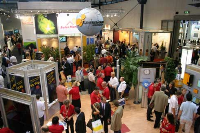 Reichlich Trubel in den hallen herrschte alle Tage auf der Intersolar 2007.