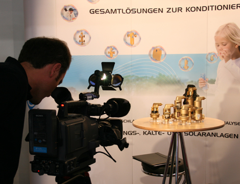 Spirotech präsentierte auf der Intersolar 2009 eine...