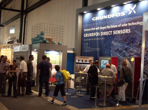 Bei Grundfos stand das Thema "Sensorik" im Mittelpunkt...