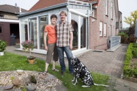 Familie Stratmann freut sich besonders über die energiesparende.......