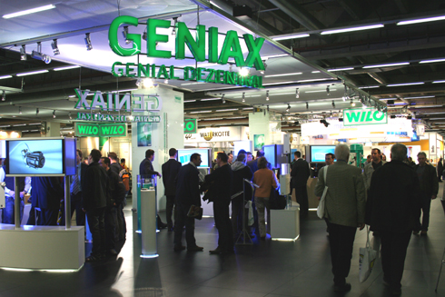 Ganz großer Publikumsmagnet war "Geniax" - das dezentrale...