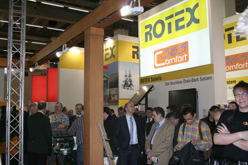 Bei Rotex stand das ganzjährige Wohlfühlklima von Rotex...