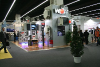 Energieeffiziente Anlagen waren ein großes Thema auf der Messe.