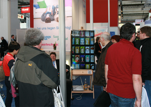 Am gemeinsamen Stand des Heizungsjournals und HaustechnikDialogs...