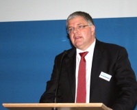 Uwe Glock, Vorsitzender des Bereichsvorstands Bosch Thermotechnik, bestätigte auf der ISH in Frankfurt, dass Bosch Thermotechnik seinen Wachstumskurs in 2008 fortsetzen konnte und auch das Jahr 2009 bisher gut begonnen hat.
