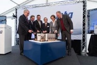 Einweihung der neuen ista Firmenzentrale in Essen (v.l........