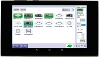 Das optionale Tablet mit bedienfreundlicher Oberfläche <br />ermöglicht eine zentrale Steuerung vor Ort.<br />Bild: DAIKIN