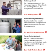 „Das neue Verbraucherportal bietet auch die Möglichkeit, einen persönlichen Beratungstermin mit einem Fachmann zu organisieren.“ Bilder: IWO
