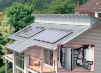 Sonnenenergie wird zunehmend auch zur Heizungsunterstützung.......