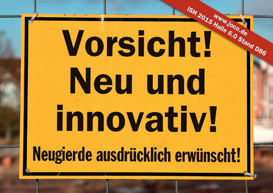 Neu und innovativ präsentiert sich JOCO vom 10. bis...