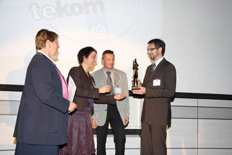 Zum dritten Mal geht der tekom-Dokupreis an Junkers....