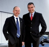 KACO Geschäftsführer Ralf Hofmann und Ralf Klenk (v.l.n.r.)........