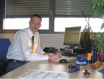 Martin Roth, Leiter des After Sales Services bei KACO...