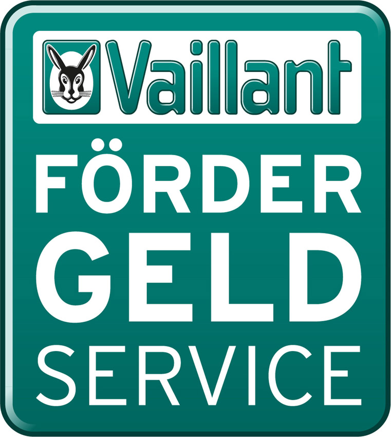 Mit dem neuen Fördergeld Service von Vaillant können...