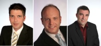 Matthias Eggler, Andreas Föll und Michael Loskarn (von.......