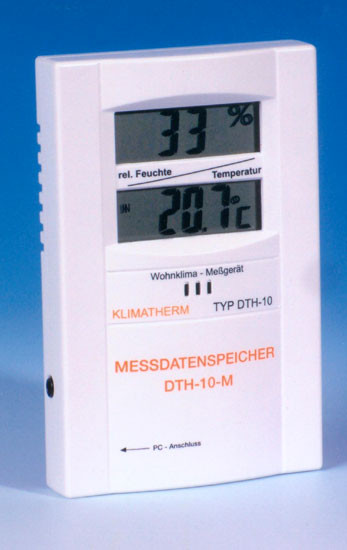 Das neue DTH-10-M von KLIMATHER: Erfassen und Speichern...