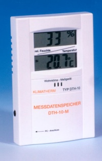 Das neue DTH-10-M von KLIMATHER: Erfassen und Speichern.......