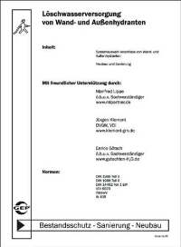 Fachinfoprospekt Löschwasserversorgung 