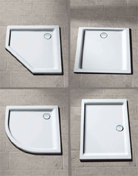 Die puristisch-elegante Duschwannenserie ClarissaPlus.......