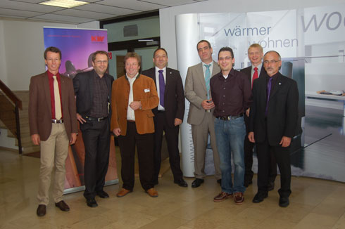 Gute Stimmung inklusive: Die Referenten beim 8. KW-Pressetreffen...