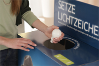Alle Verbraucher, die ihre ausgedienten LED- und Energiesparlampen.......
