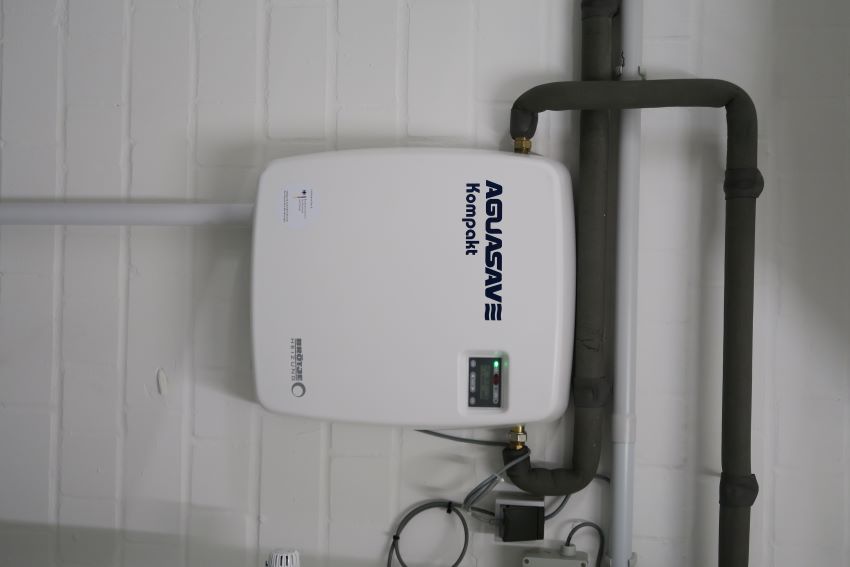 Die Module AquaSave und AquaClean sorgen für eine optimale...