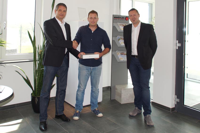 Glück gehabt beim Brötje Messebesuch auf der ISH 2017:...