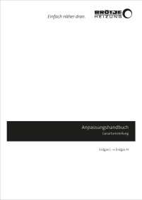 Das Anpassungshandbuch zur Gasartenumstellung. Auf.......