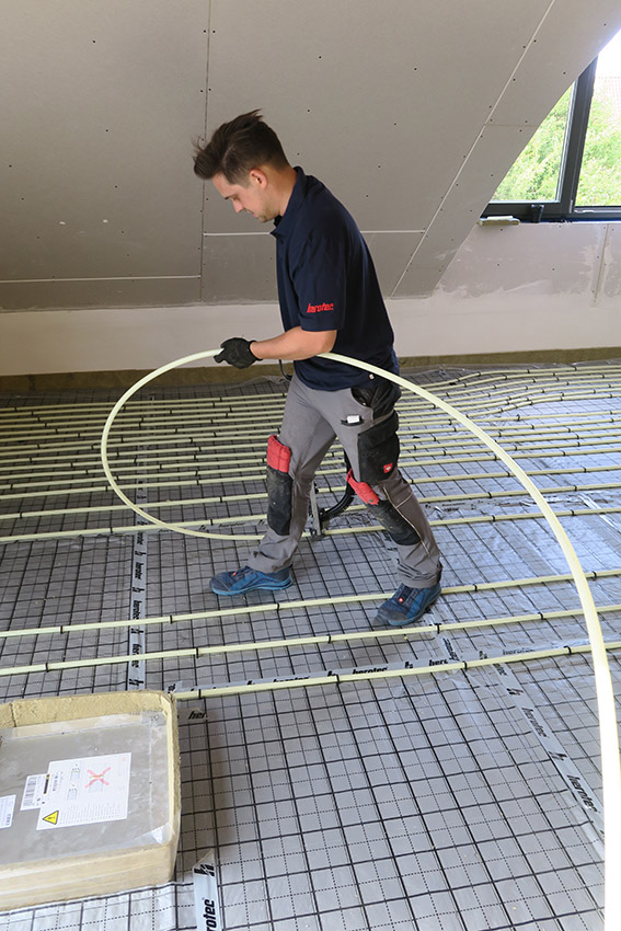 Hält: Mit dem Tackersystem lassen sich die sauerstoffdiffusionsdichten...