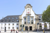 Der Marburger Hauptbahnhof erhielt die Auszeichnung.......