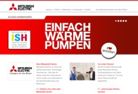Ecodan online &ndash;<br />unter www.ecodan-partner.de finden Fachbetriebe alle wichtigen Informationen.