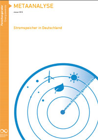 Titelbild der Metaanalyse für Stromspeicher in Deutschland........