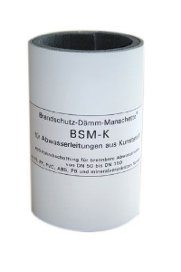 BSM-K R90 - Brandschutz-Dämm-Manschette für Abwasserleitungen aus Kunststoff