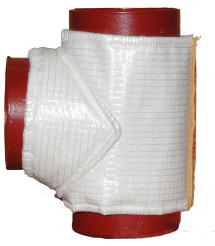 Die neuen Formteile der Brandschutz-Dämm- Manschetten...