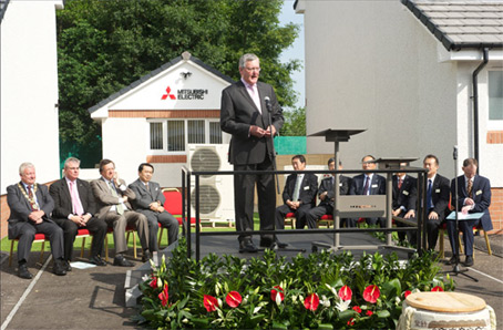 Fergus Ewing, der Minister for Energy, Enterprise and...