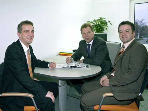  Möhlenhoffs OEM-Vertriebsteam. (vlnr: Michael Petersen,...