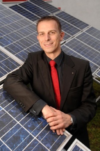 Macht sich für die Solarregion<br />Berlin-Brandenburg stark: Mp-tec<br />Geschäftsführer Michael Preißel<br />Foto: mp-tec