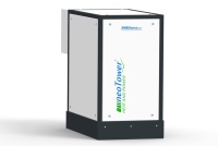 Die kompakte BHKW-Neuheit neoTower Premium S+ für Mehrfamilienhäuser, Hotels und Gewerbe<br />Bild: RMB/Energie