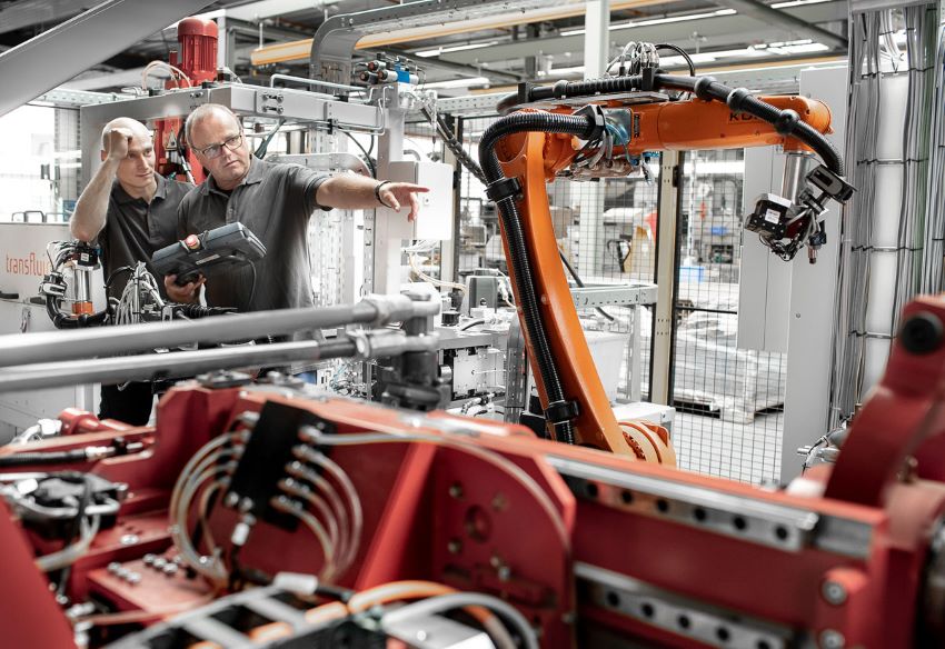 Blick in die Produktion am Standort Brilon.Bild:...